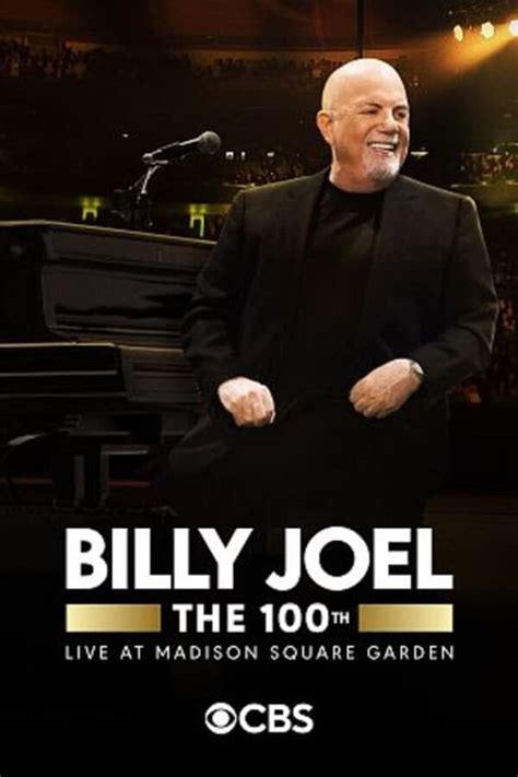 billy joel 100th msg show